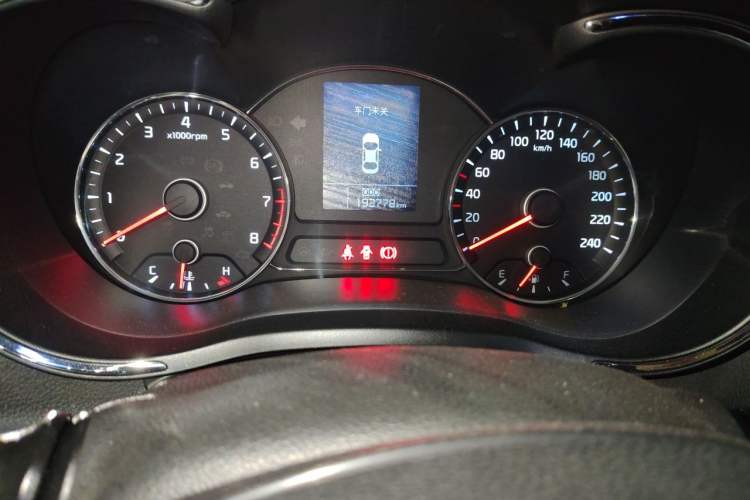 Used Kia K3 2015 1.6L Manual GL Odometer Close Up