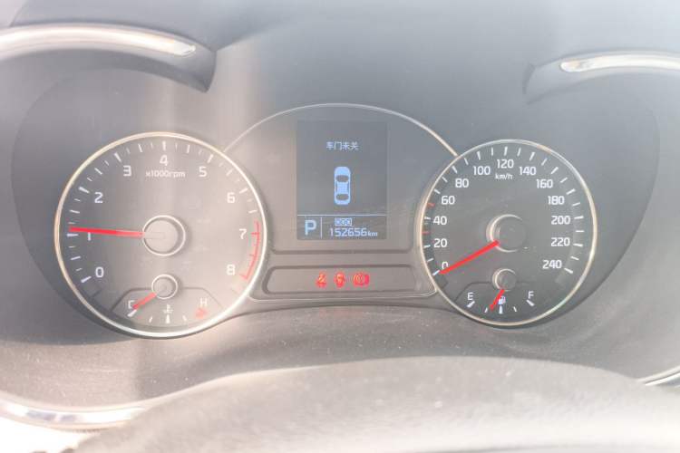 Used Kia K3 2015 1.6L Automatic GL Odometer Close Up