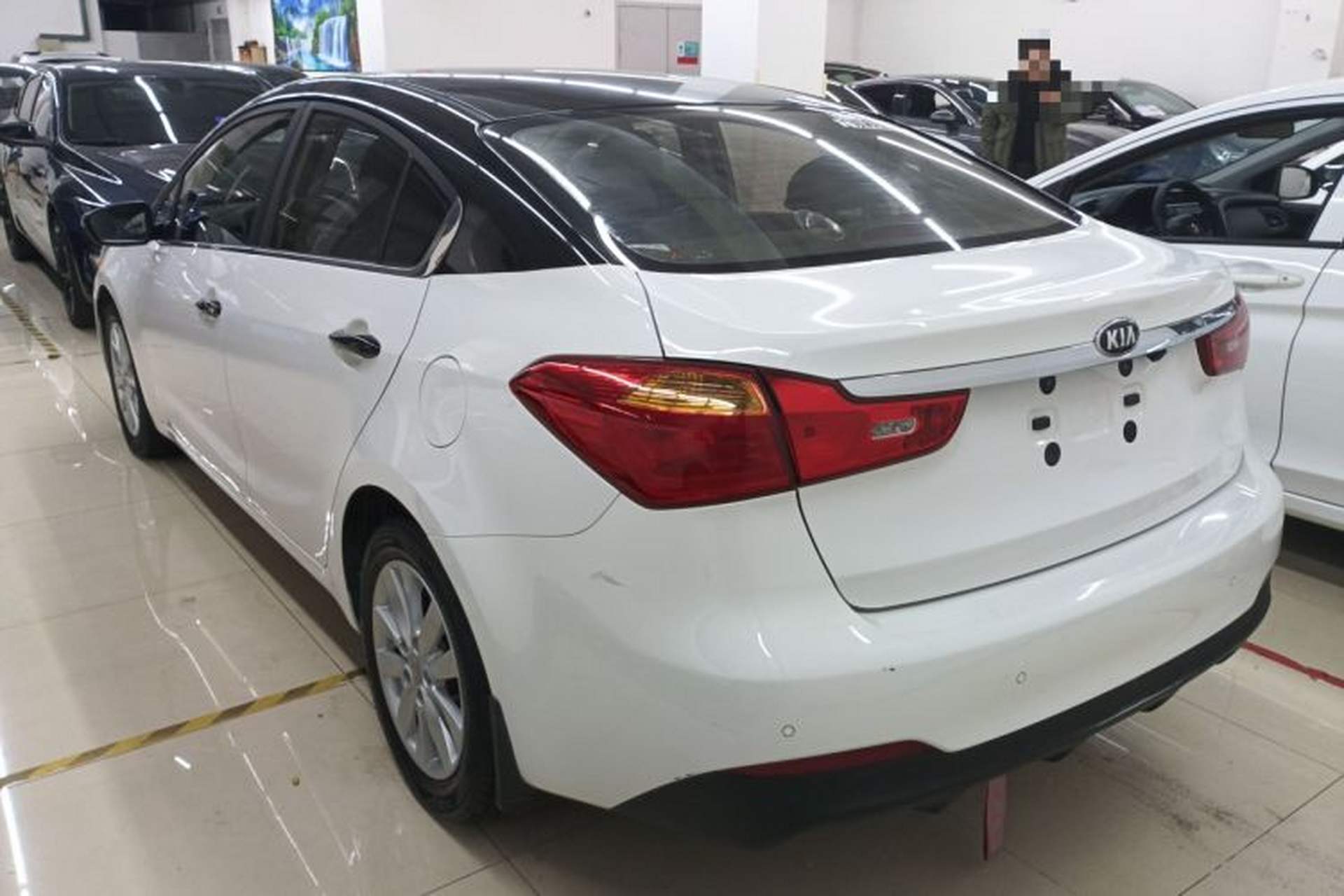 Used Kia K3 2015 1.6L Automatic GLS Rear Left 45 Deg