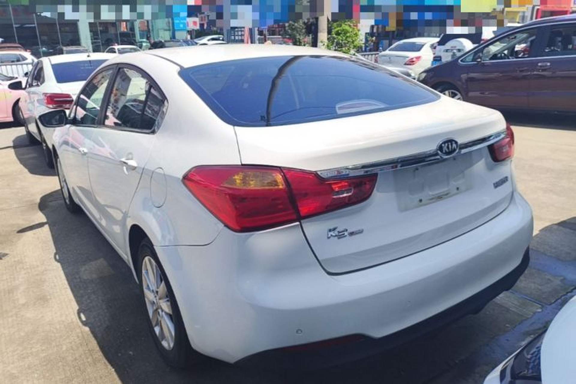 Used Kia K3 2015 1.6L Automatic GLS Rear Left 45 Deg