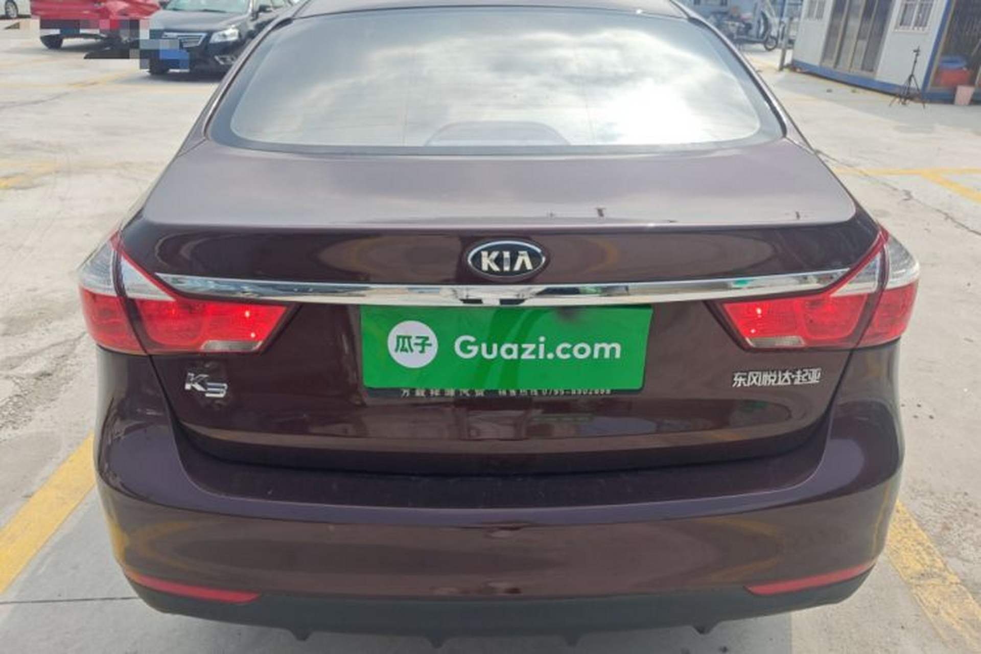 Used Kia K3 2016 1.6L Automatic with Sunroof Exterior 4