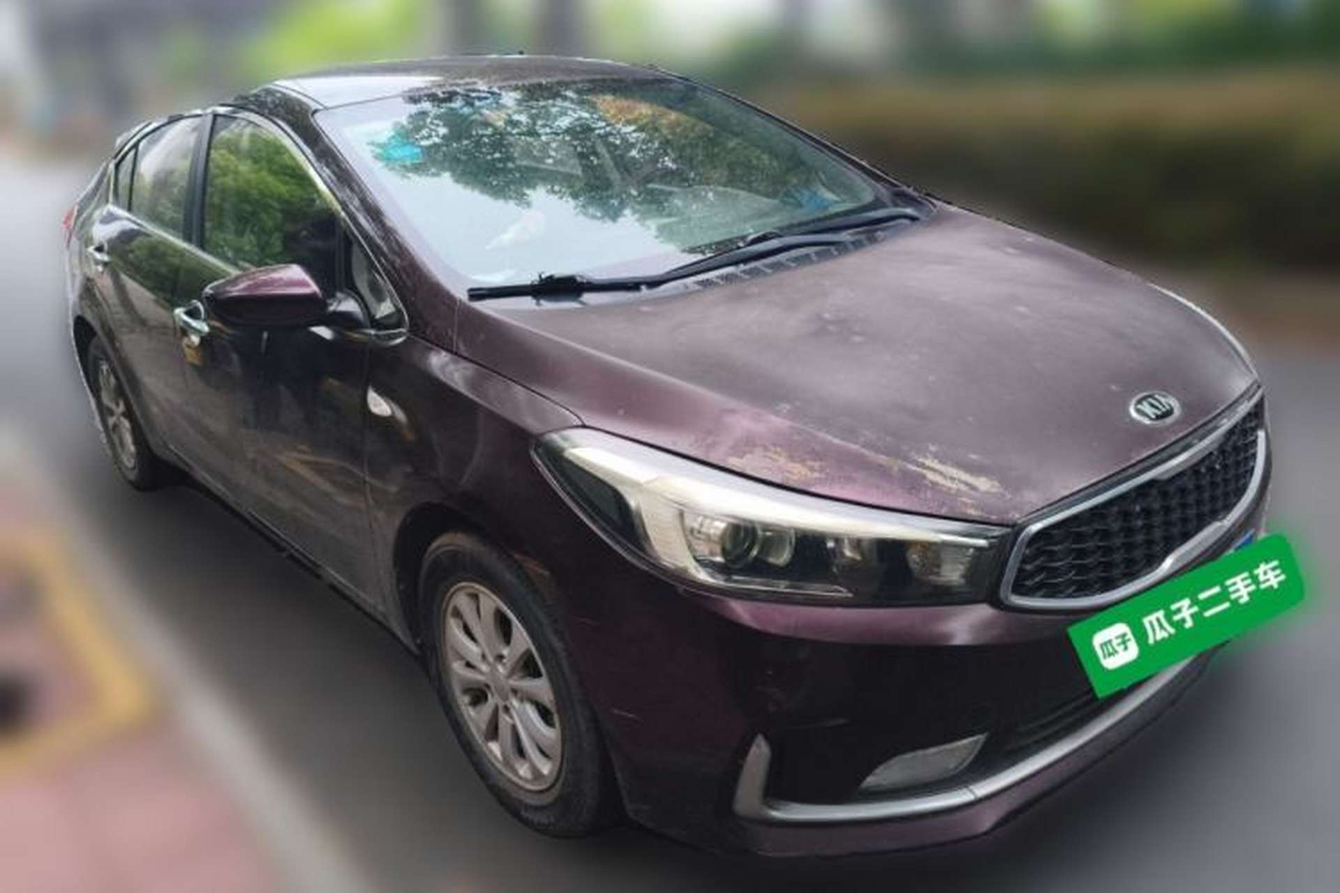 Used Kia K3 2016 1.6L Manual GL Front Right 45 Deg