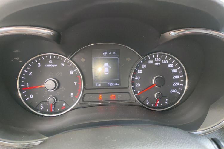 Used Kia K3 2016 1.6L Manual GL Odometer Close Up