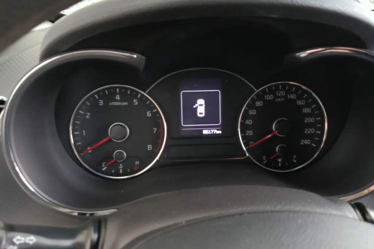 Used Kia K3 2016 1.6L Automatic GL Odometer Close Up
