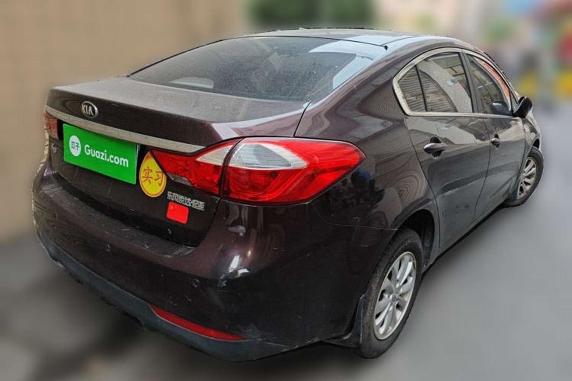 Used Kia K3 2016 1.6L Manual GL Rear Right 45 Deg