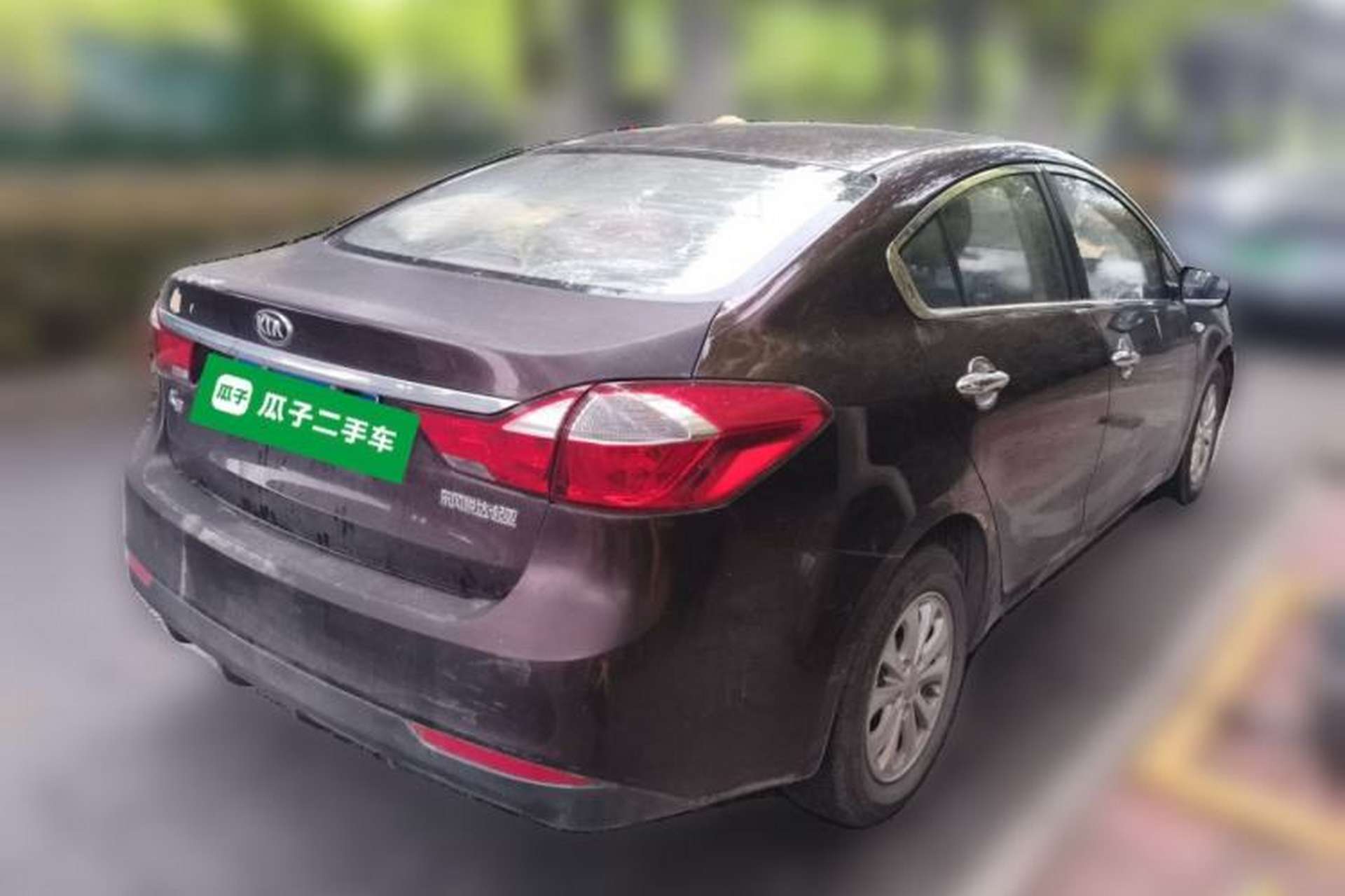 Used Kia K3 2016 1.6L Manual GL Rear Right 45 Deg
