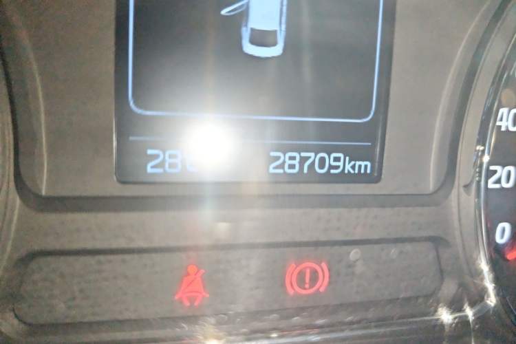 Used Kia K3 2016 1.6L Automatic GL Odometer Close Up