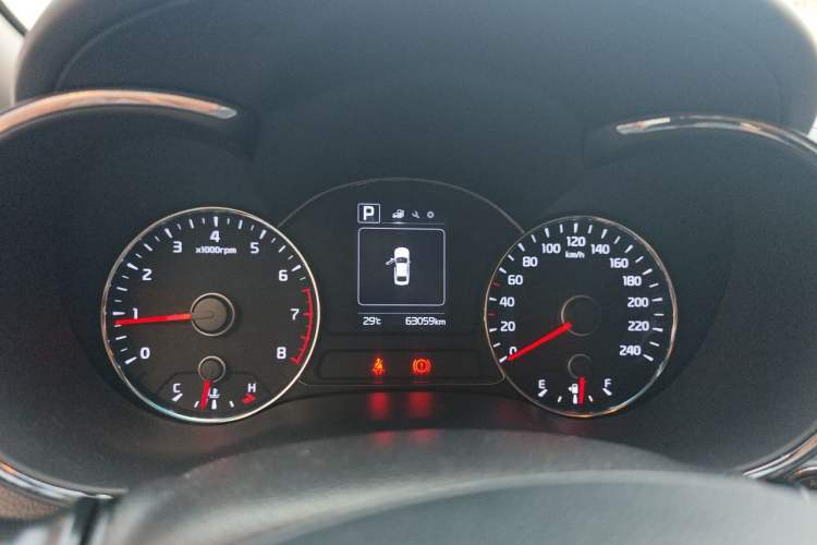 Used Kia K3 2016 1.6L Automatic GLS Instrument Cluster