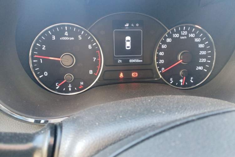 Used Kia K3 2016 1.6L Manual GL Odometer Close Up