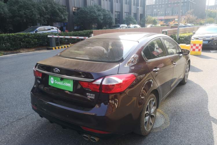 Used Kia K3 2016 1.4T Automatic GLS Rear Right 45 Deg