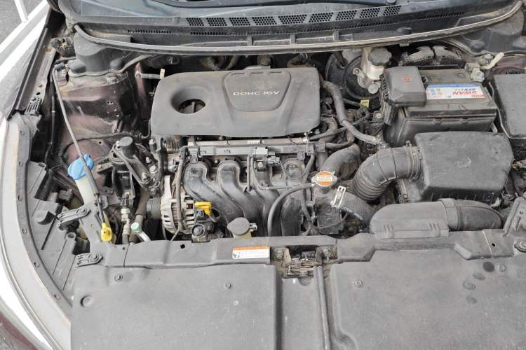 Used Kia K3 2016 1.6L Automatic GLS Engine Bay