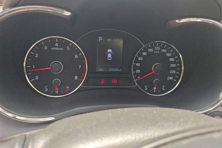 Used Kia K3 2016 1.6L Automatic Premium Odometer Close Up