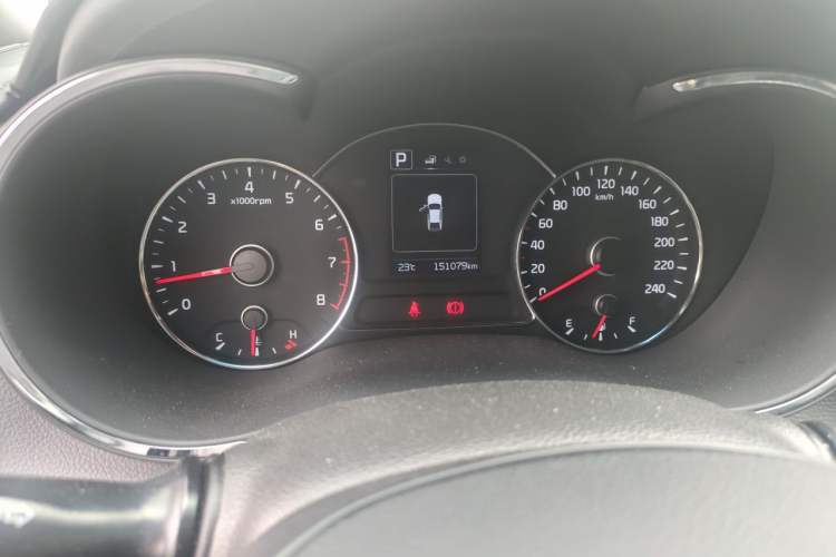 Used Kia K3 2016 1.6L Automatic GL Odometer Close Up
