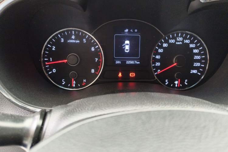 Used Kia K3 2016 1.6L Manual GL Odometer Close Up