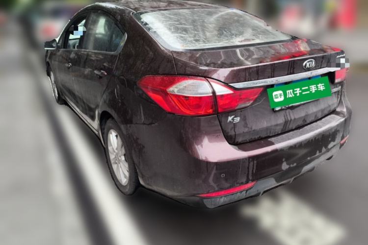 Used Kia K3 2016 1.6L Automatic GLS Rear Left 45 Deg