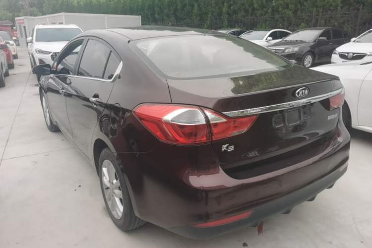 Used Kia K3 2016 1.6L Automatic GLS Rear Left 45 Deg