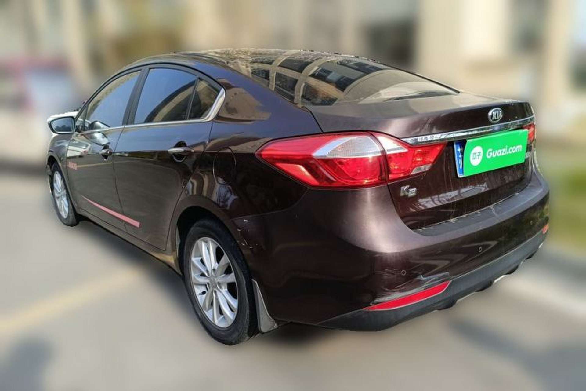 Used Kia K3 2016 1.6L Automatic GLS Rear Left 45 Deg