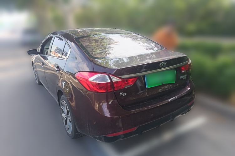 Used Kia K3 2016 1.4T Automatic GLS Rear Left 45 Deg