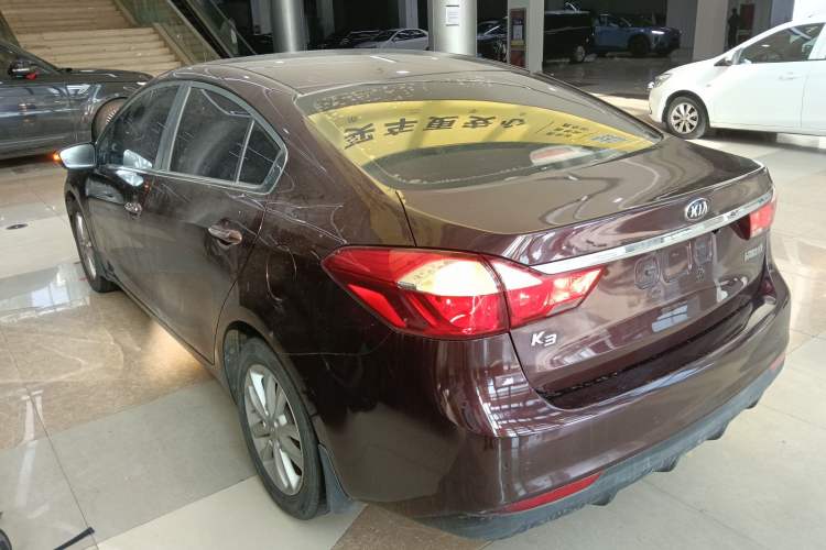 Used Kia K3 2016 1.6L Automatic GLS Rear Left 45 Deg