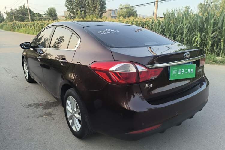 Used Kia K3 2016 1.6L Automatic GLS Rear Left 45 Deg
