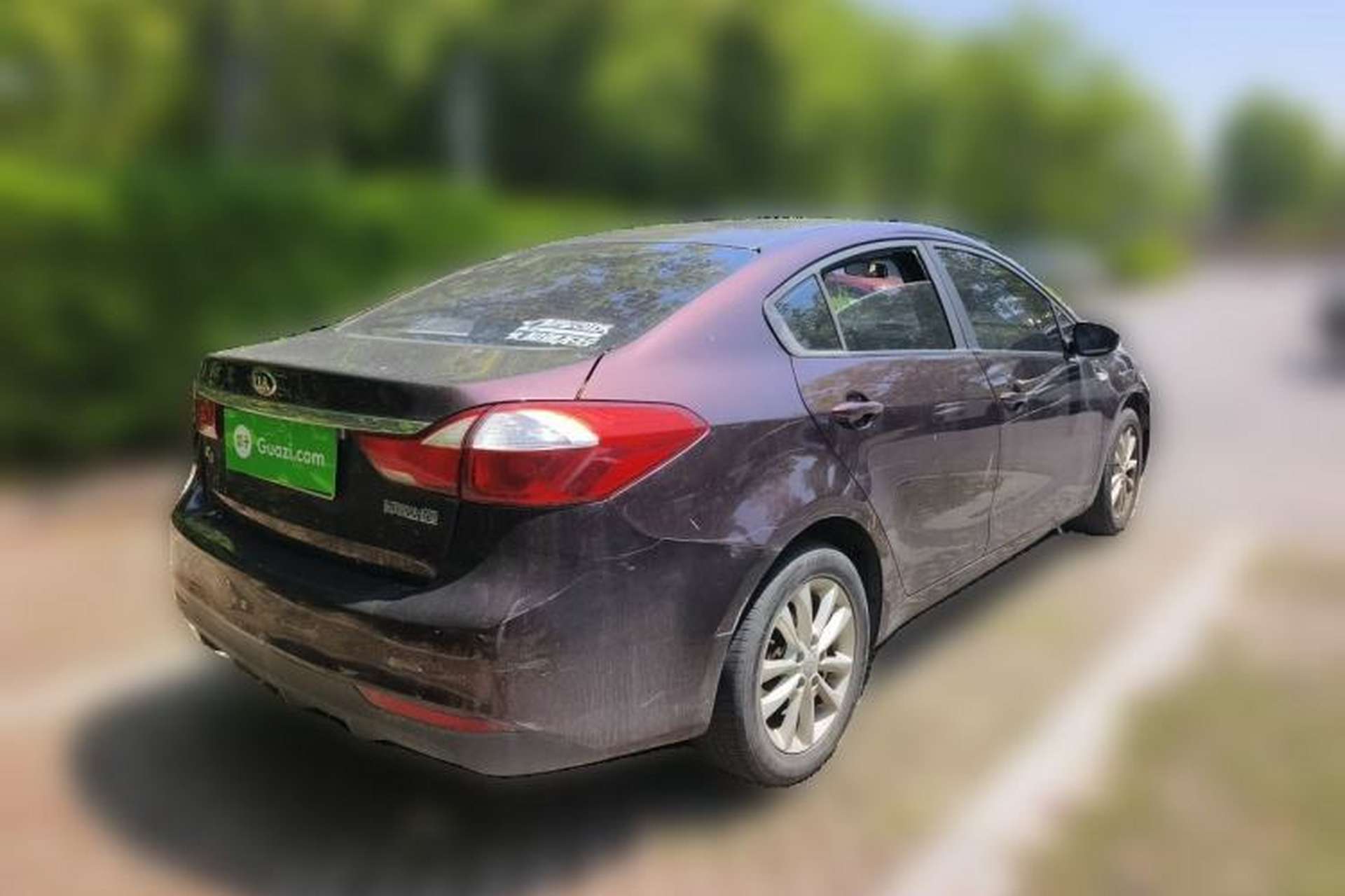 Used Kia K3 2016 1.6L Automatic GL Rear Right 45 Deg