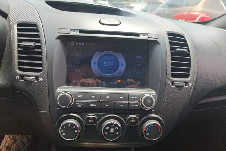 Used Kia K3 2016 1.6L Manual GLS Audio And AC Panel
