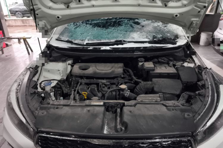 Used Kia K3 2016 1.6L Automatic with Sunroof Engine Bay