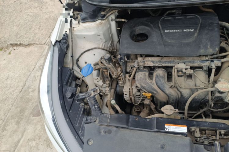 Used Kia K3 2016 1.6L Automatic with Sunroof Engine Bay Right