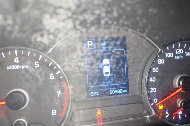 Used Kia K3 2016 1.6L Automatic with Sunroof Instrument Cluster