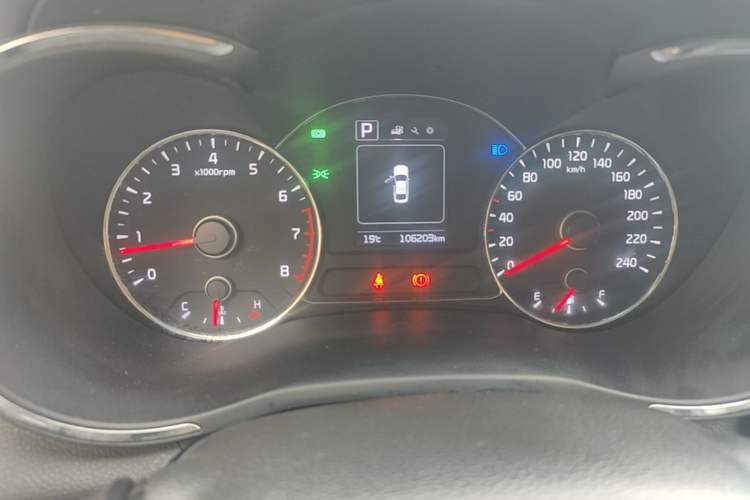 Used Kia K3 2016 1.6L Automatic GLS Instrument Cluster