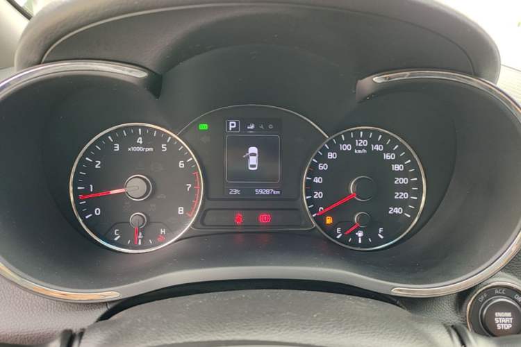 Used Kia K3 2016 1.6L Automatic with Sunroof Instrument Cluster
