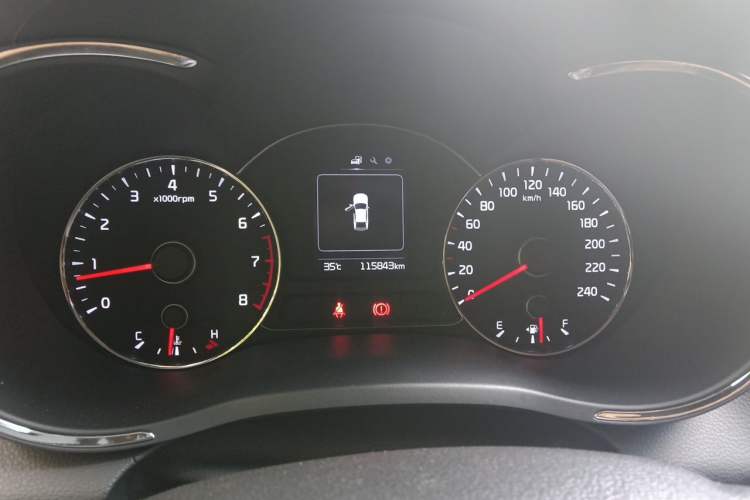 Used Kia K3 2016 1.6L Manual GLS Instrument Cluster