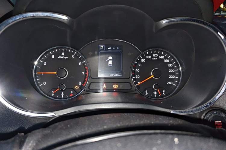 Used Kia K3 2016 1.6L Automatic GLS Instrument Cluster