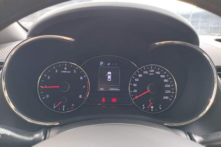 Used Kia K3 2016 1.6L Automatic with Sunroof Instrument Cluster