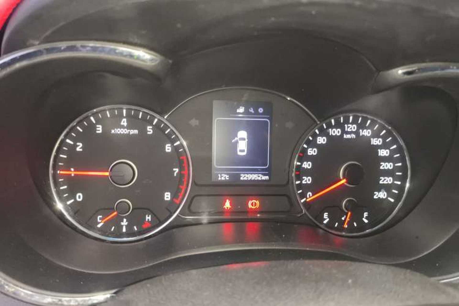 Used Kia K3 2016 1.6L Manual GL Instrument Cluster