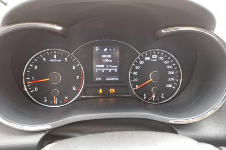 Used Kia K3 2016 1.6L Automatic GL Instrument Cluster