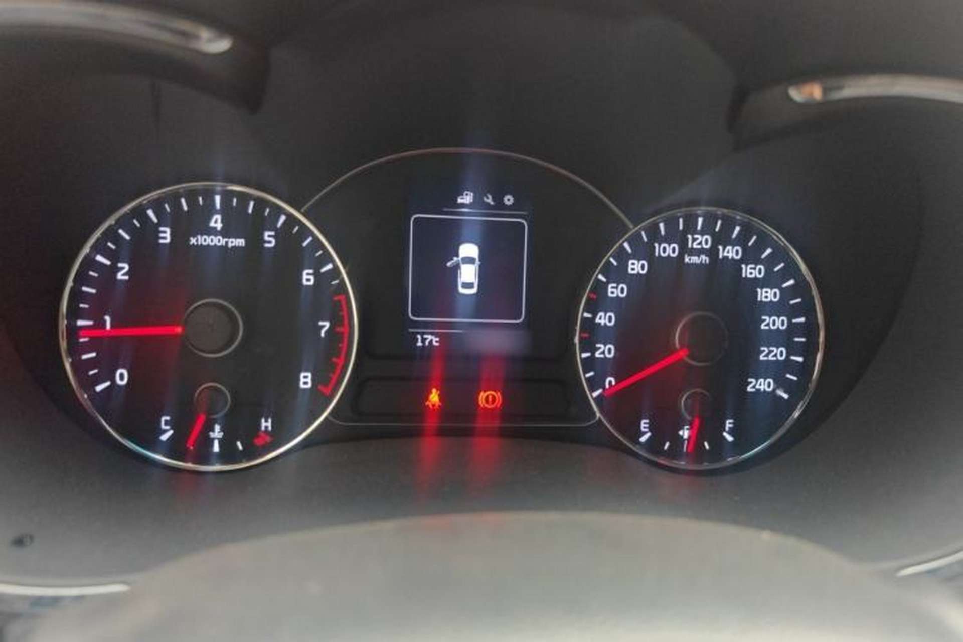 Used Kia K3 2016 1.6L Manual GLS Instrument Cluster