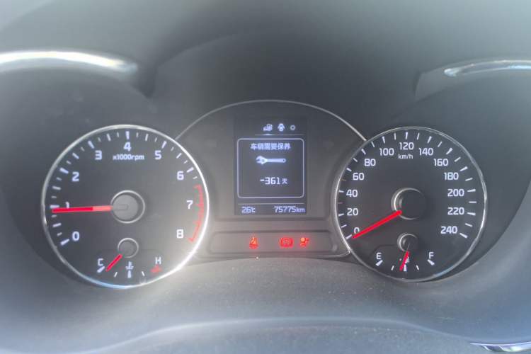 Used Kia K3 2016 1.6L Manual GL Instrument Cluster