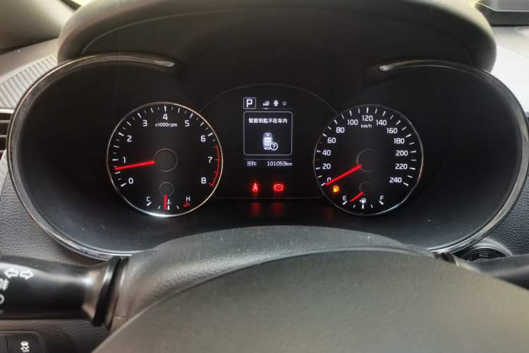 Used Kia K3 2016 1.6L Automatic GLS Odometer Close Up