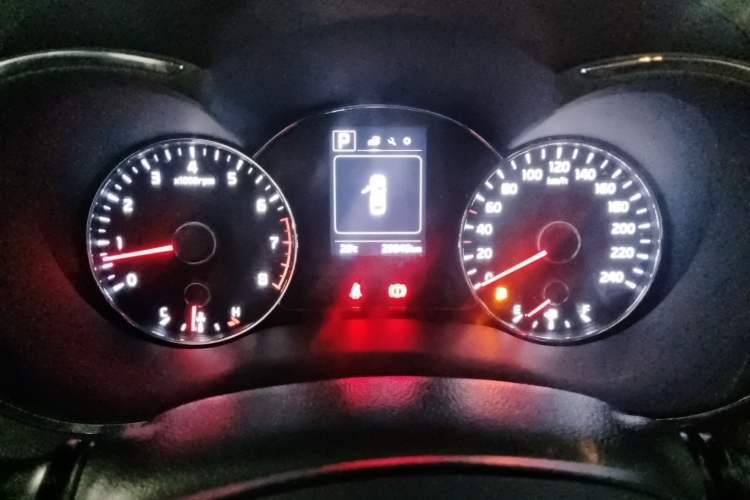 Used Kia K3 2016 1.6L Automatic GL Odometer Close Up
