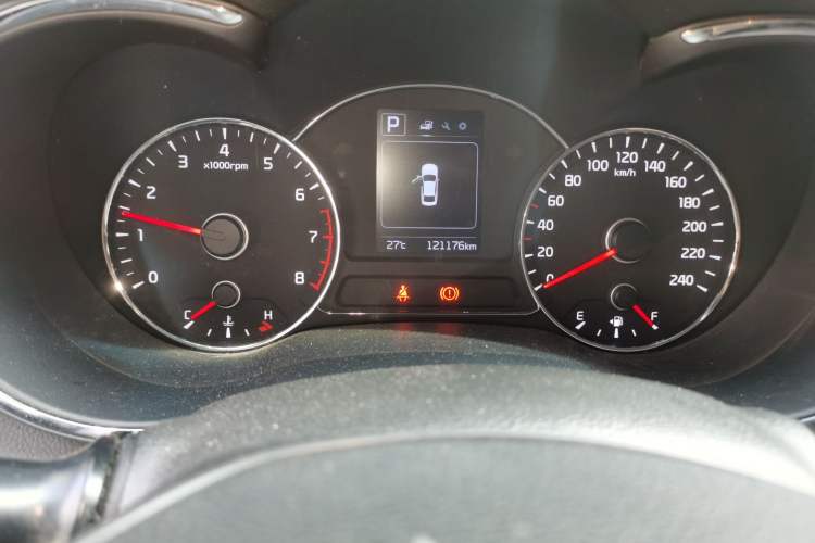 Used Kia K3 2016 1.6L Automatic GL Odometer Close Up