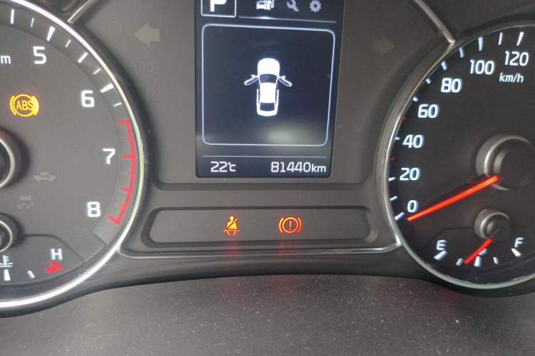 Used Kia K3 2016 1.6L Automatic GL Odometer Close Up
