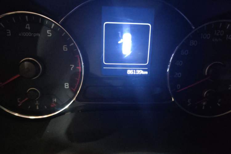 Used Kia K3 2016 1.6L Automatic GL Odometer Close Up