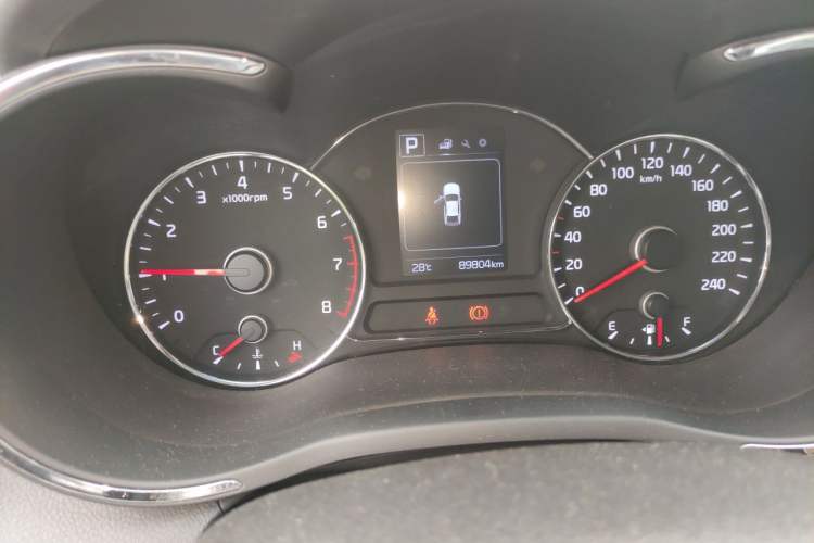 Used Kia K3 2016 1.6L Automatic GL Odometer Close Up