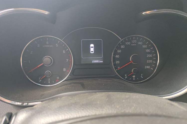 Used Kia K3 2016 1.6L Automatic GL Odometer Close Up