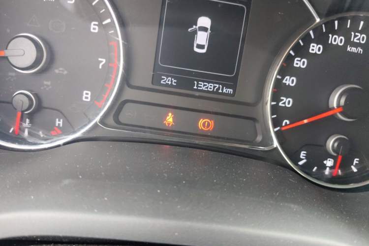 Used Kia K3 2016 1.6L Automatic GL Odometer Close Up