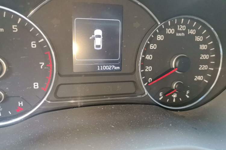 Used Kia K3 2016 1.6L Automatic GL Odometer Close Up