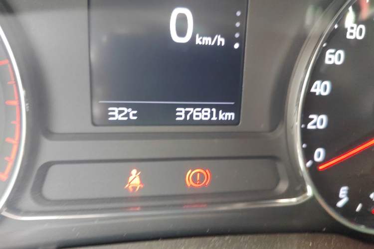 Used Kia K3 2016 1.6L Automatic GL Odometer Close Up