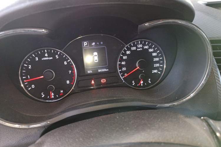 Used Kia K3 2016 1.6L Automatic GL Odometer Close Up