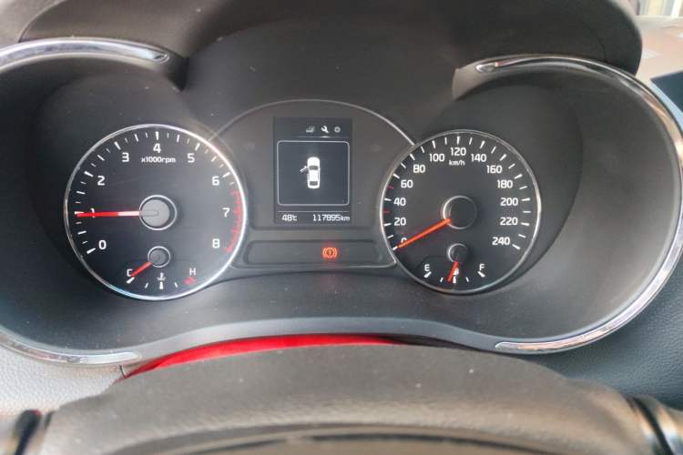 Used Kia K3 2016 1.6L Manual GL Odometer Close Up